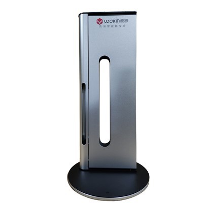 Présentoir de serrure de porte à texture givrée